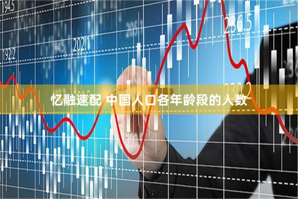 忆融速配 中国人口各年龄段的人数